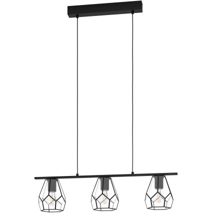 Eglo - Lampa wisząca LED na przewodzie 3xE27/40W/230V
