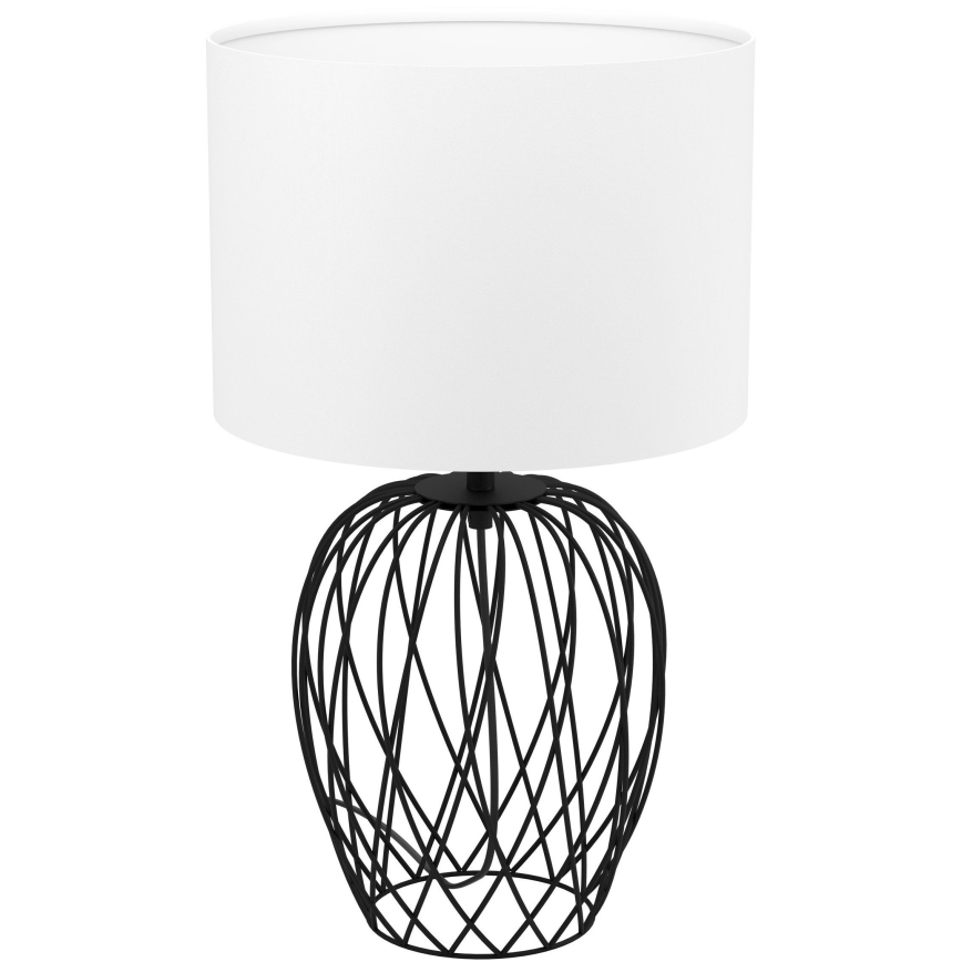 Eglo - Lampa stołowa 1xE27/40W/230V biały