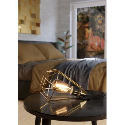 Eglo - Lampa stołowa z gniazdem 1xE27/60W/230V