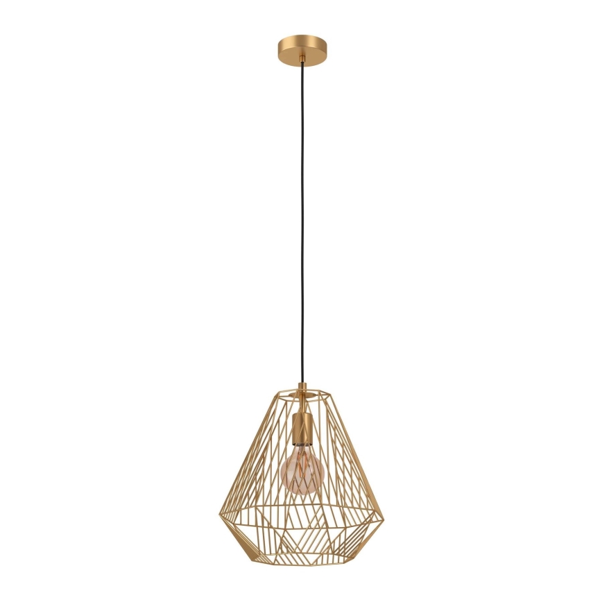 Eglo - Żyrandol na lince 1xE27/40W/230V gold