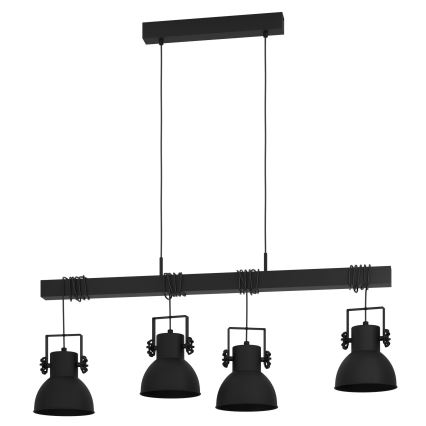 Eglo - Lampa wisząca na linkach 4xE27/40W/230V