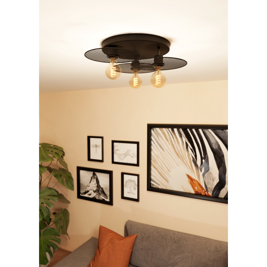 Eglo - Lampa sufitowa 3xE27/40W/230V