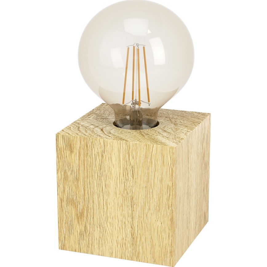 Eglo - Lampa stołowa 1xE27/40W/230V beżowy