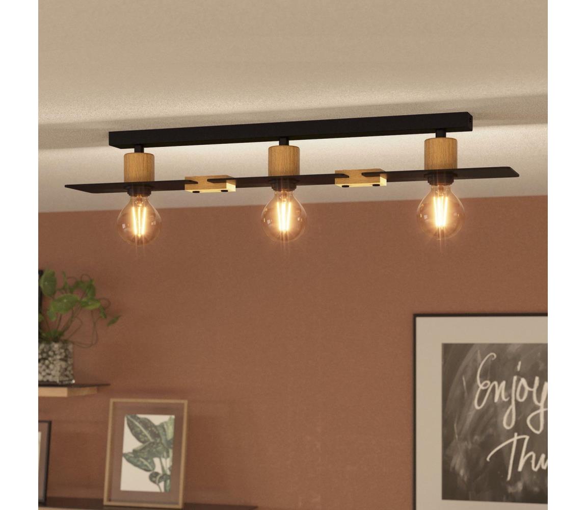 Eglo 43751 - Lampa sufitowa BRAMERTON 3xE27/40W/230V