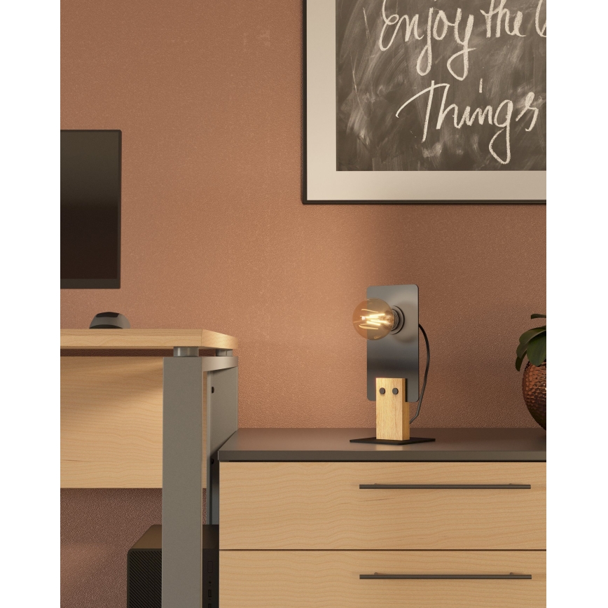 Eglo - Lampa stołowa 1xE27/40W/230V