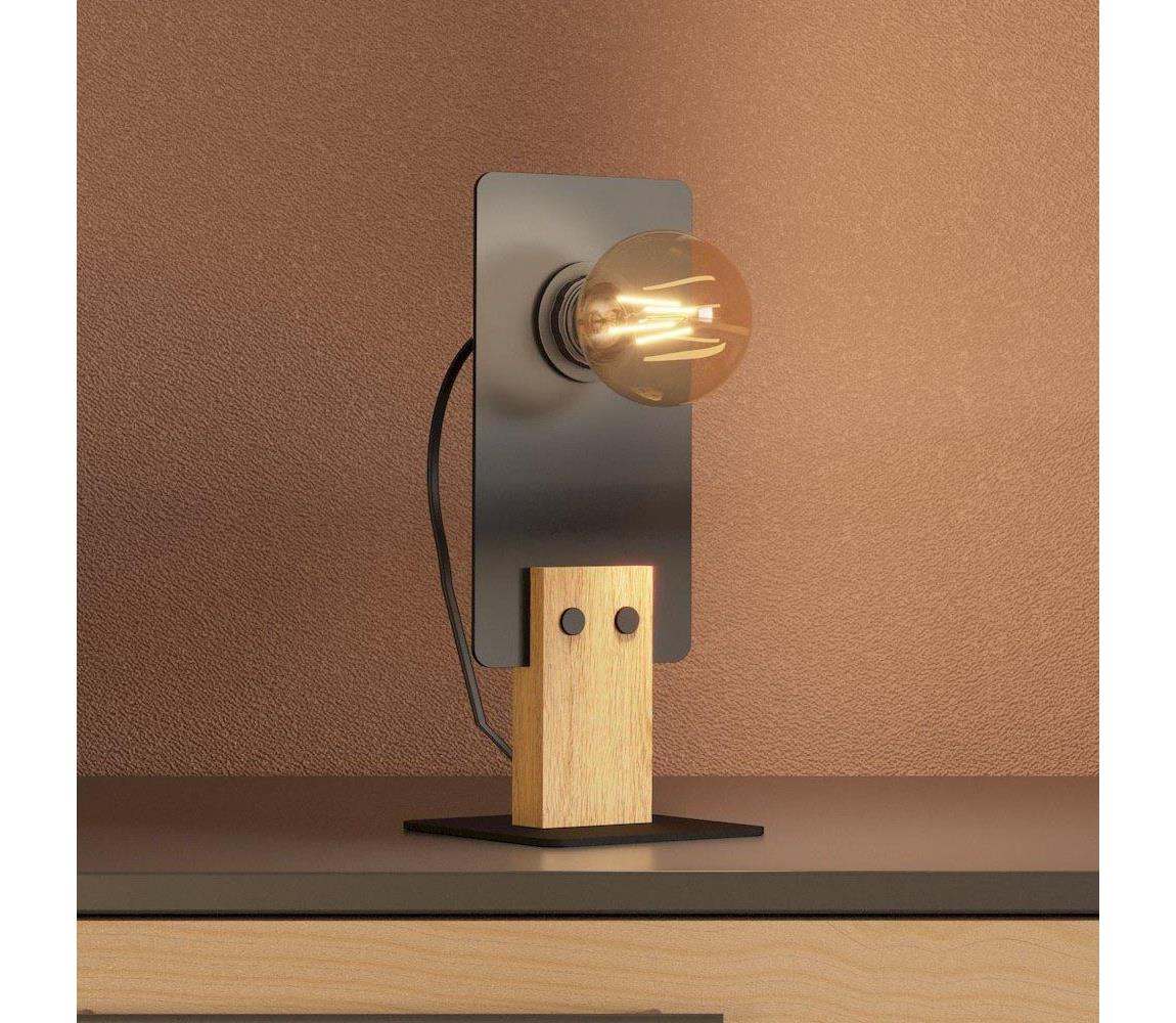 Eglo 43754 - Lampa stołowa BRAMERTON 1xE27/40W/230V
