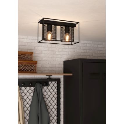 Eglo - Lampa sufitowa 2xE27/40W/230V