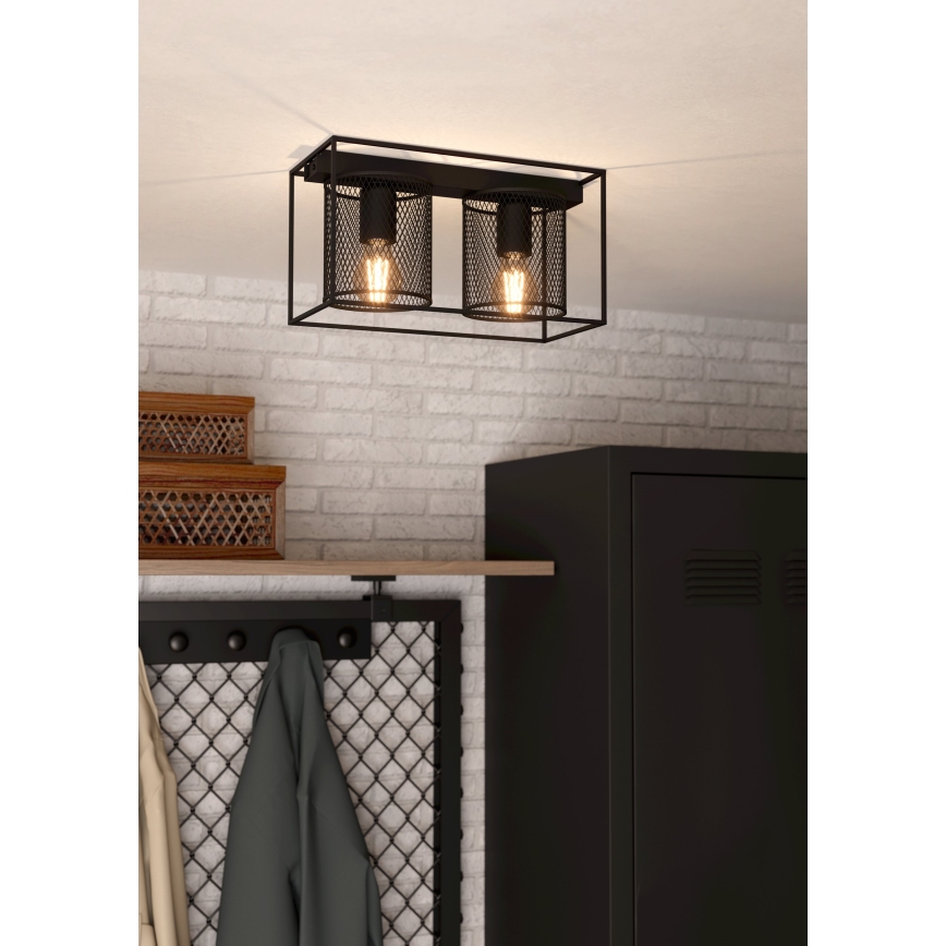 Eglo - Lampa sufitowa 2xE27/40W/230V