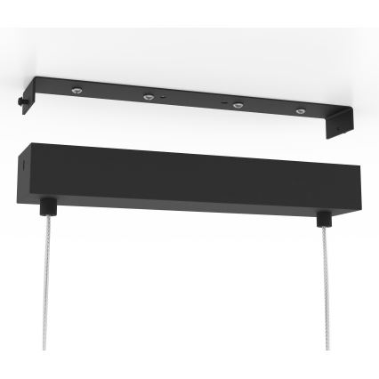 Eglo - Lampa wisząca na linkach 4xE27/40W/230V