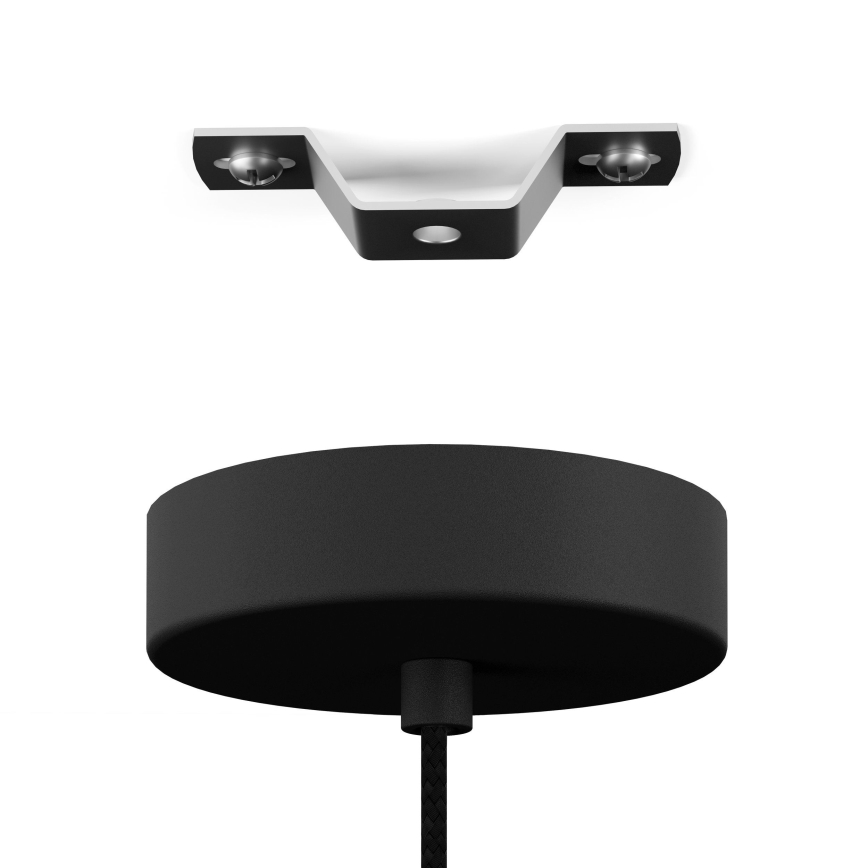 Eglo - Lampa wisząca na linkę 1xE27/40W/230V czarna