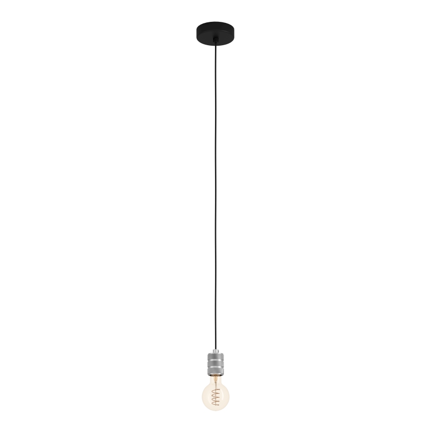 Eglo - Lampa wisząca na linkę 1xE27/40W/230V chrom
