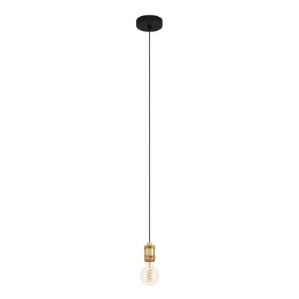 Eglo - Żyrandol na lince 1xE27/40W/230V złoty