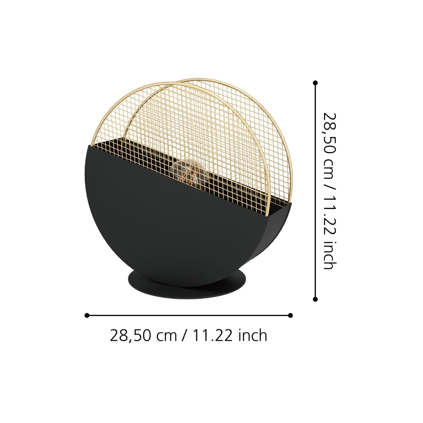 Eglo - Lampa stołowa 1xE27/40W/230V