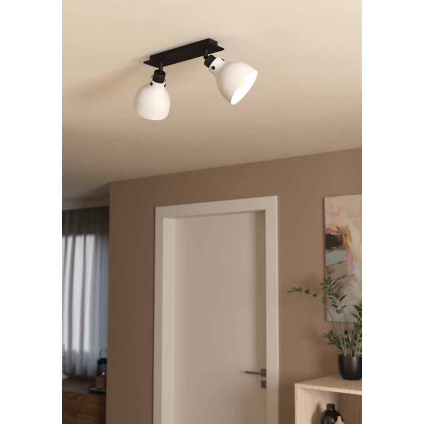 Eglo 43828 - Oświetlenie punktowe MATLOCK 2xE27/40W/230V
