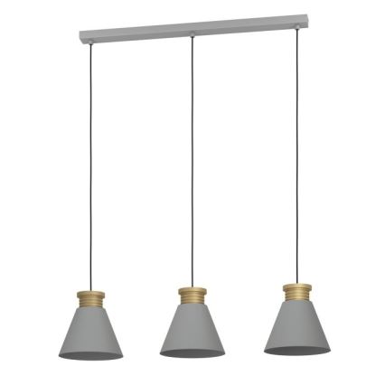 Eglo - Lampa wisząca na linkach 3xE27/40W/230V