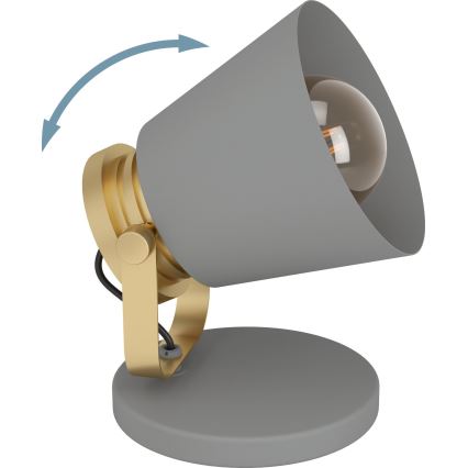 Eglo - Lampa stołowa 1xE27/28W/230V