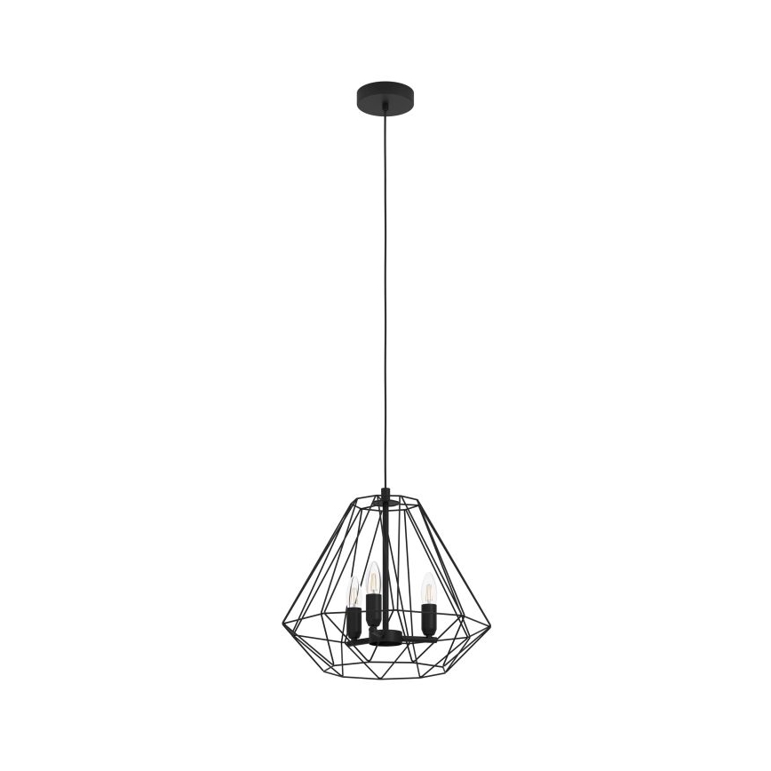 Eglo - Lampa wisząca na linkach 3xE14/40W/230V