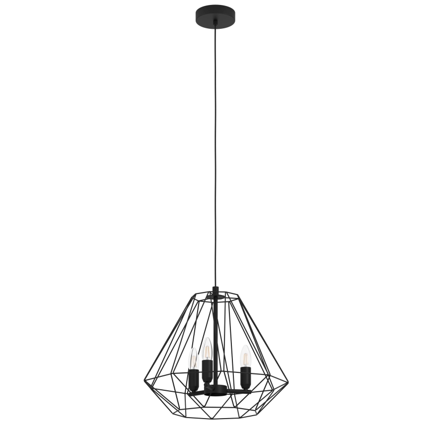 Eglo - Lampa wisząca na linkach 3xE14/40W/230V