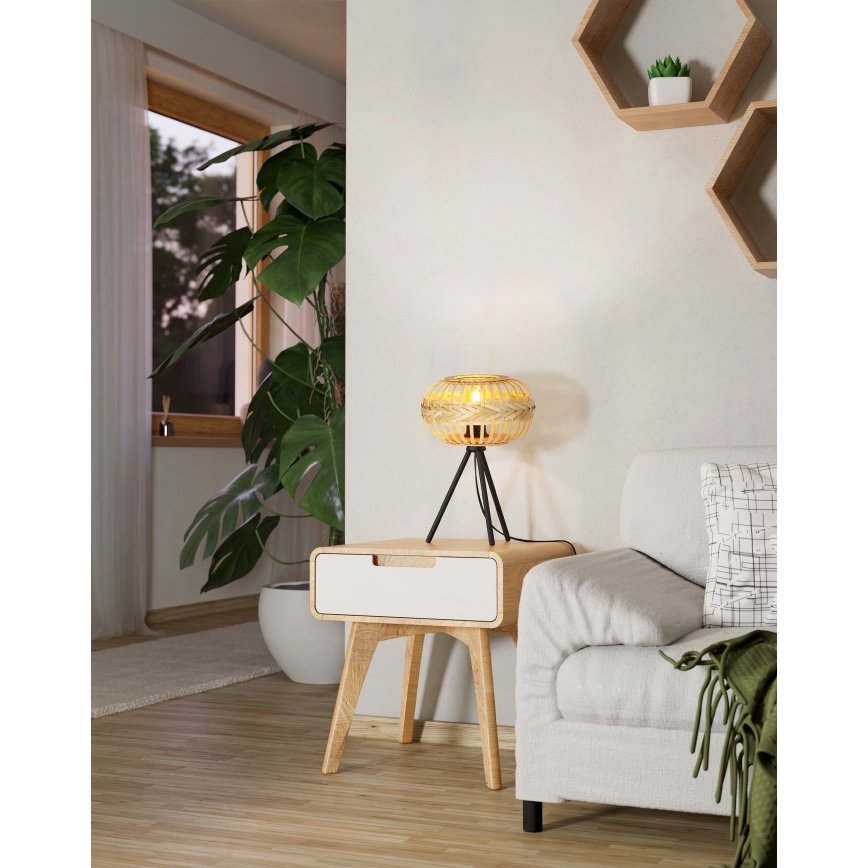 Eglo - Lampa stołowa 1xE27/40W/230V