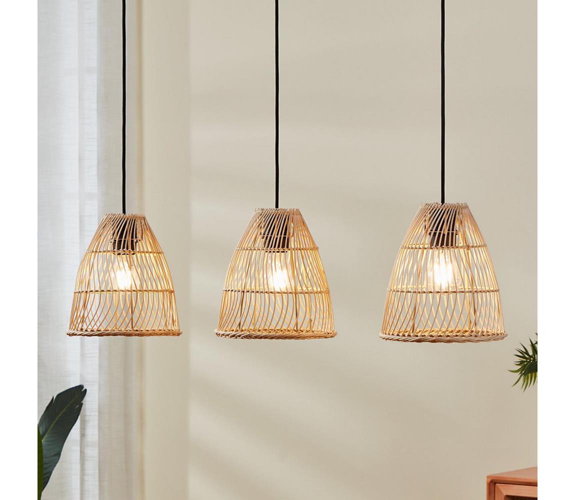 Eglo 43867 - Żyrandol na lince AYESGARTH 3xE27/40W/230V
