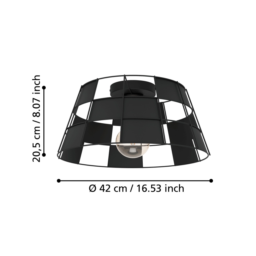 Eglo - Lampa sufitowa 1xE27/40W/230V