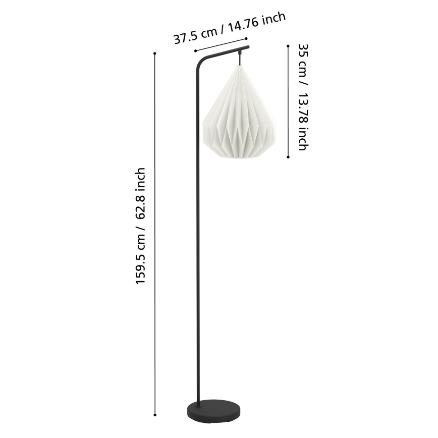 Eglo - Lampa podłogowa 1xE27/25W/230V