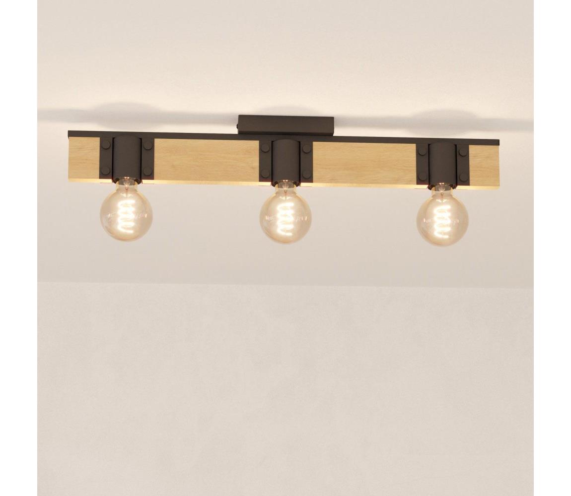 Eglo 43901 - Lampa sufitowa BAILRIGG 3xE27/40W/230V