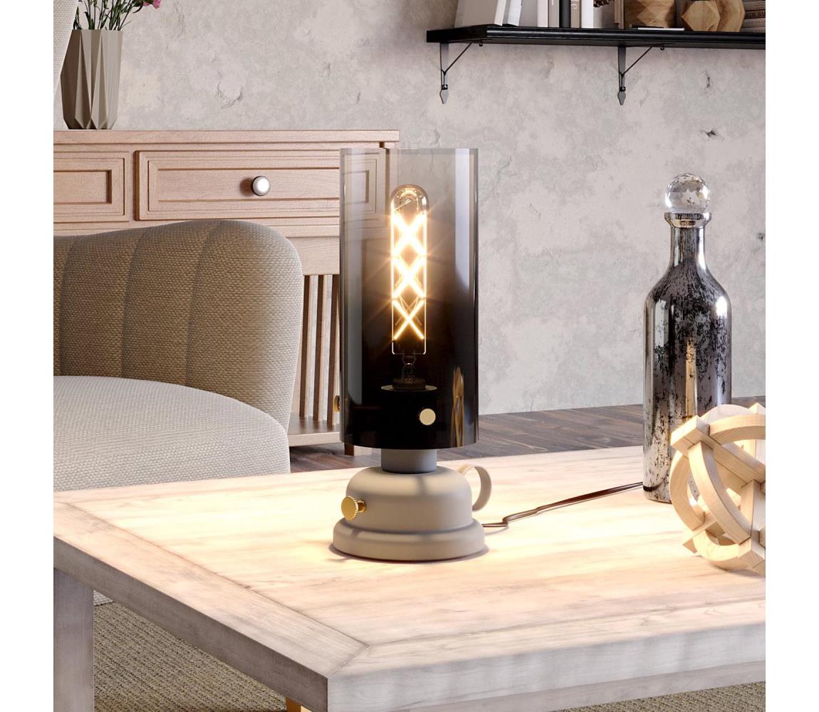 Eglo 43929 - Lampa stołowa GARGRAVE 1xE27/40W/230V