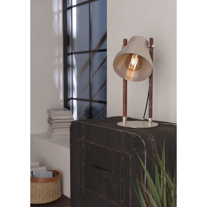 Eglo - Lampa stołowa 1xE27/40W/230V