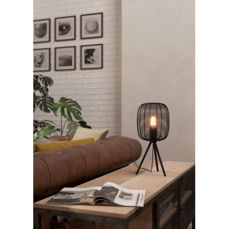 Eglo - Lampa stołowa 1xE27/40W/230V