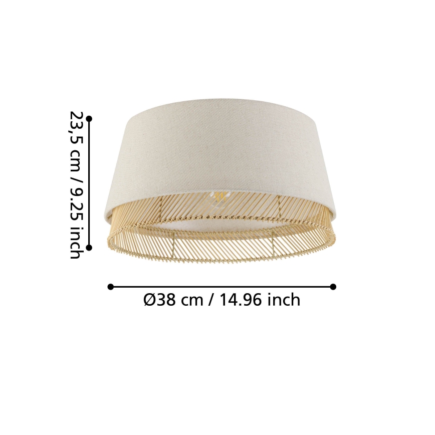 Eglo - Lampa sufitowa 1xE27/40W/230V