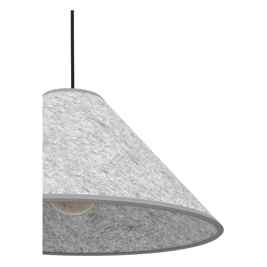 Eglo - Żyrandol na lince 1xE27/40W/230V szary