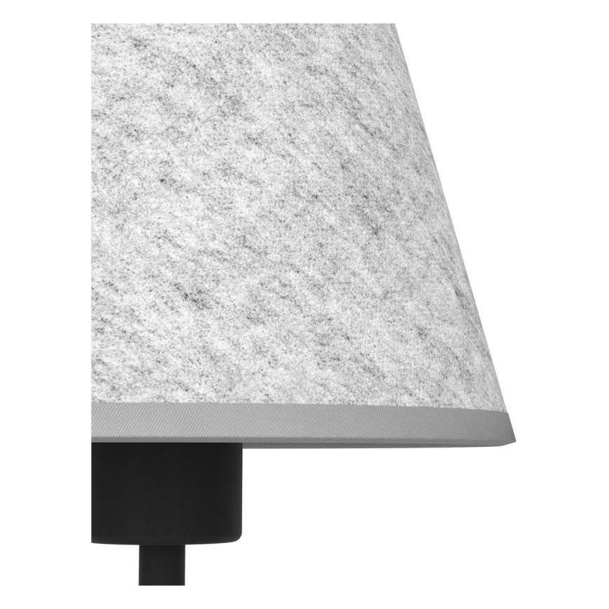Eglo - Lampa stołowa 1xE27/40W/230V szara