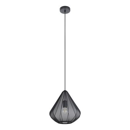 Eglo - Żyrandol na lince 1xE27/40W/230V śr. 33,5 cm czarny