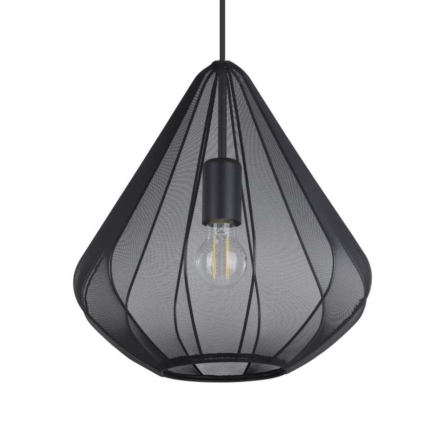 Eglo - Żyrandol na lince 1xE27/40W/230V śr. 33,5 cm czarny