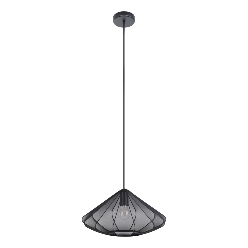 Eglo - Żyrandol na lince 1xE27/40W/230V śr. 42,5 cm czarny