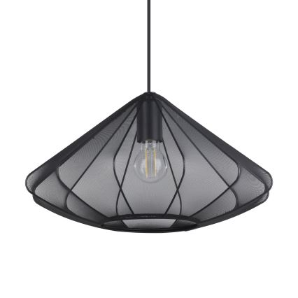 Eglo - Żyrandol na lince 1xE27/40W/230V śr. 42,5 cm czarny