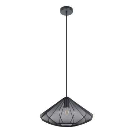Eglo - Żyrandol na lince 1xE27/40W/230V śr. 42,5 cm czarny