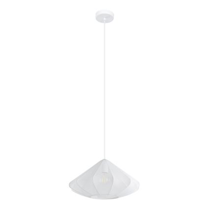 Eglo - Żyrandol na lince 1xE27/40W/230V śr. 42,5 cm biały