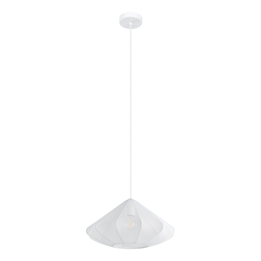 Eglo - Żyrandol na lince 1xE27/40W/230V śr. 42,5 cm biały