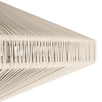 Eglo - Lampa sufitowa 1xE27/40W/230V Ø 38 cm kremowa