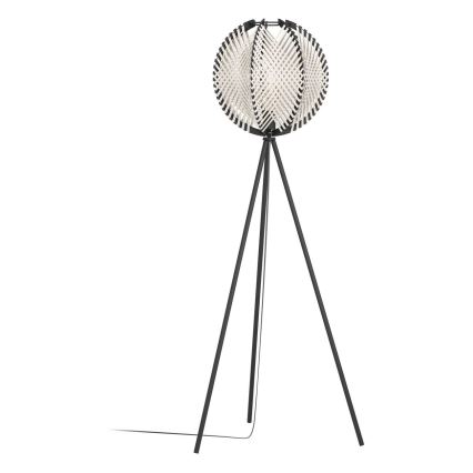 Eglo - Lampa podłogowa 1xE27/40W/230V biała/czarna