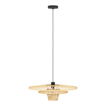 Eglo - Lampa wisząca na przewodzie 1xE27/40W/230V bambus