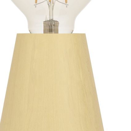 Eglo - Lampa stołowa 1xE27/40W/230V beżowa