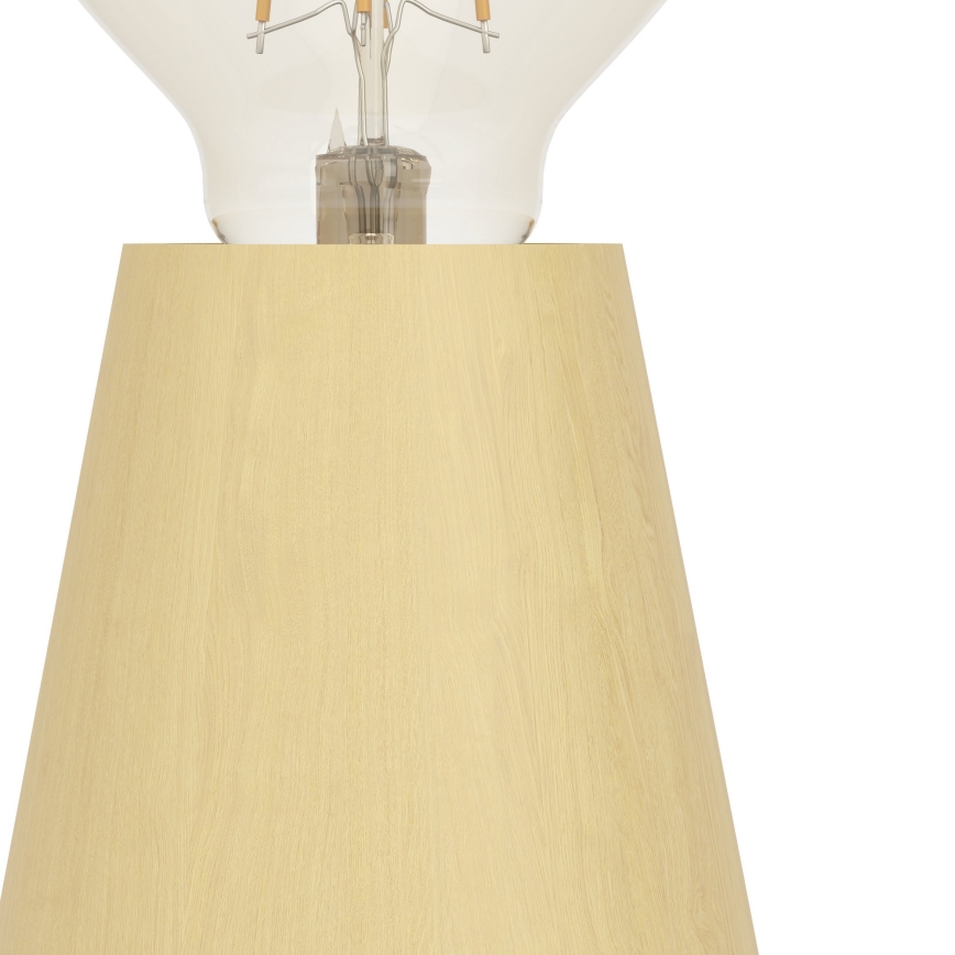 Eglo - Lampa stołowa 1xE27/40W/230V beżowa