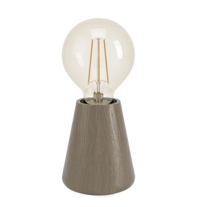 Eglo - Lampa stołowa 1xE27/40W/230V brązowa