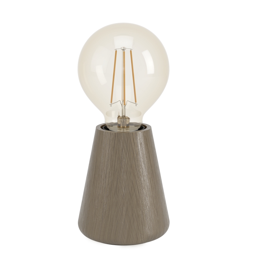 Eglo - Lampa stołowa 1xE27/40W/230V brązowa