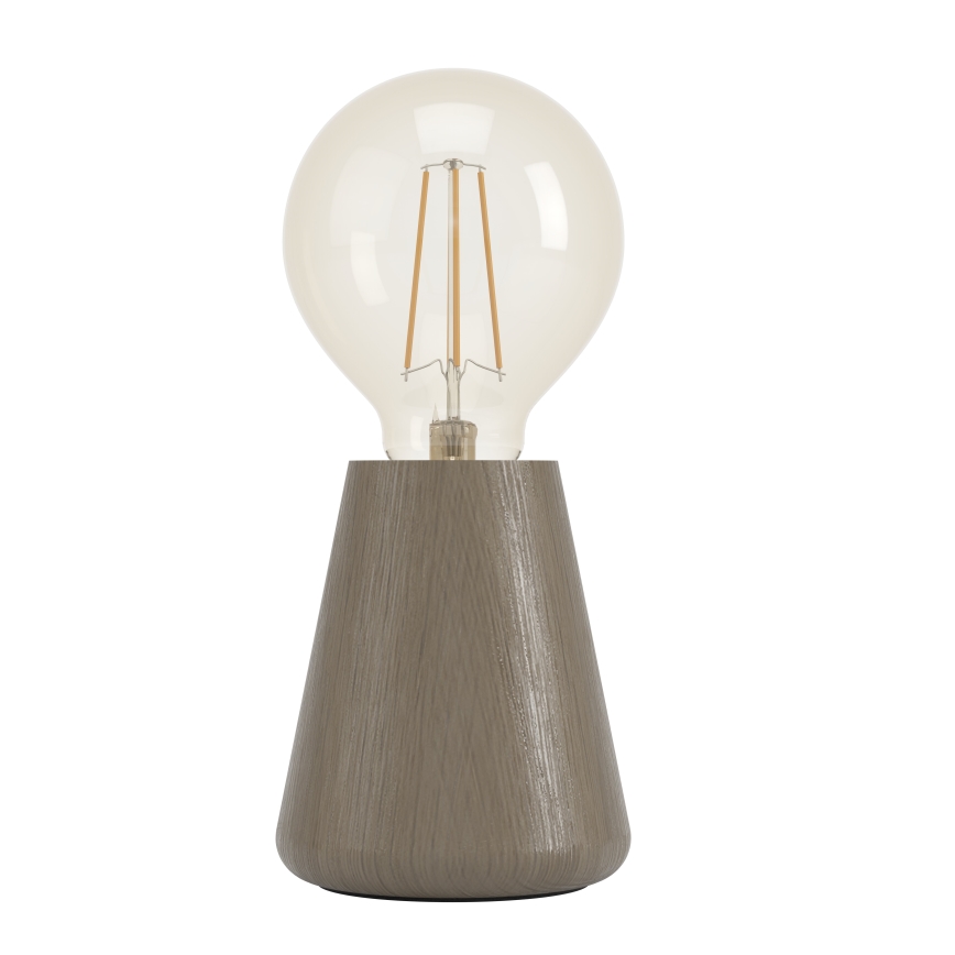 Eglo - Lampa stołowa 1xE27/40W/230V brązowa