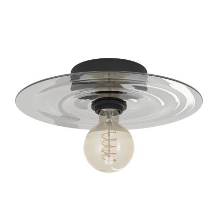 Eglo - Lampa sufitowa 1xE27/40W/230V szara