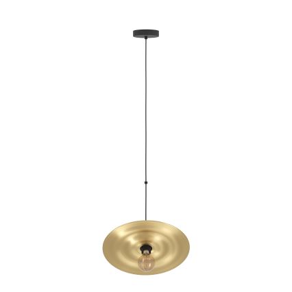 Eglo - Żyrandol na lince 1xE27/40W/230V złoty